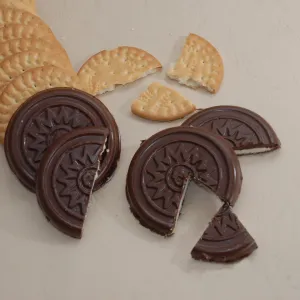 Chocolate covered biscuits